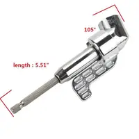 זווית ישרה 7pcs 1/4 Bits מקדחה אינץ Hex Shank עצמי מרכוז ציר + 1pc 105 מקדחה תואר זווית ישרה + 1pc מחזיק Socket Extension זווית (4)