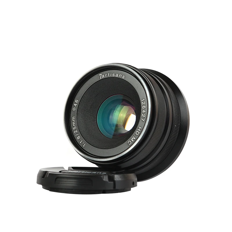 7 мастеров 25 мм F/1,8 HD MC объектив с ручной фокусировкой Широкий формат объектив для цифровой камеры Fujifilm FX Камера X-T10 X-T2 X-PRO2 X-PRO1 X-E2 X-E1 X-M1 X-A3