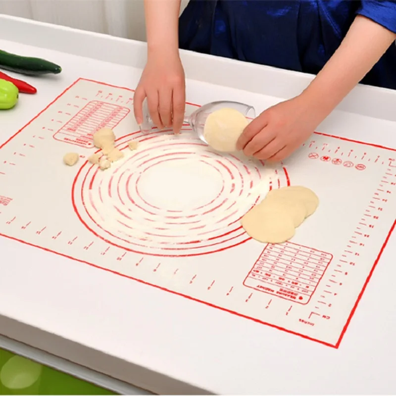 Silicone Baking Mat Pizza Dough Maker Pastry Kitchen Gadgets Cooking