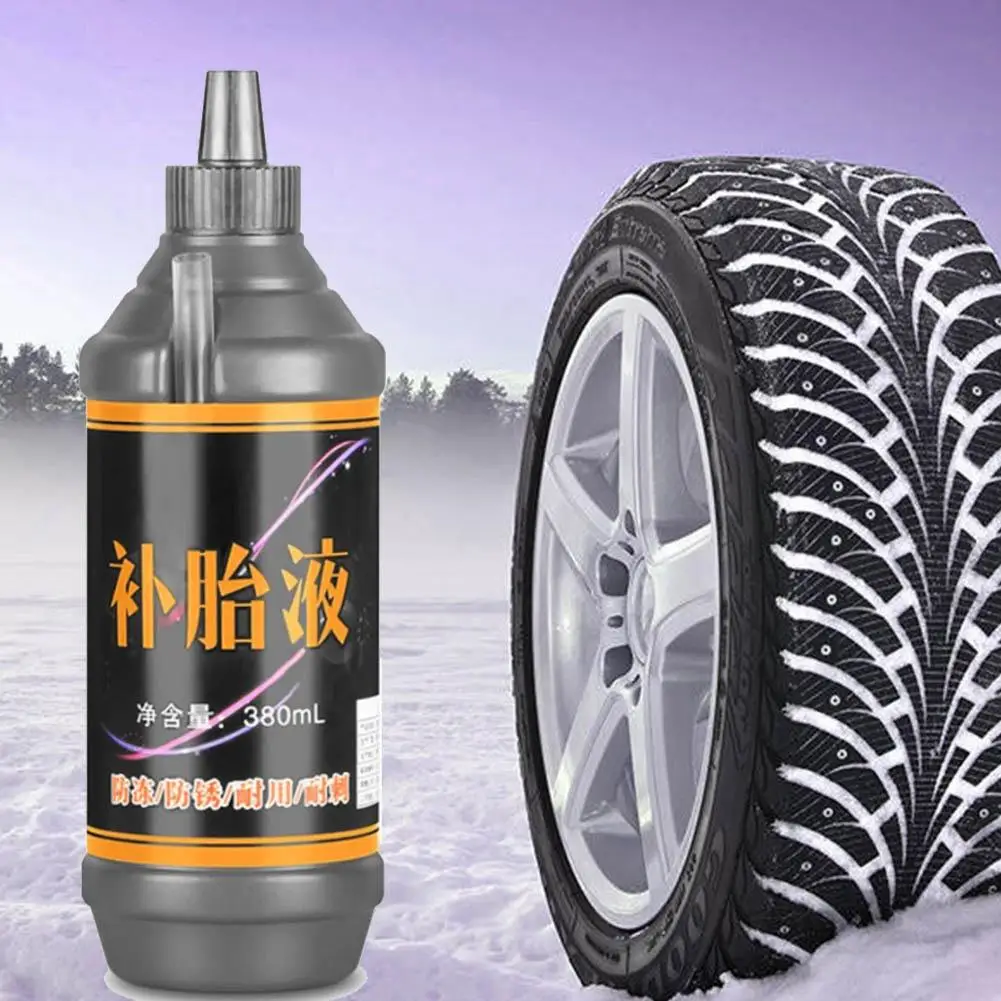 

New 380ML Vacuum Tire Inner Tube Repair Glue Car Motorcycle Mountain Bike Universal Tire Sealant Repair Fluid