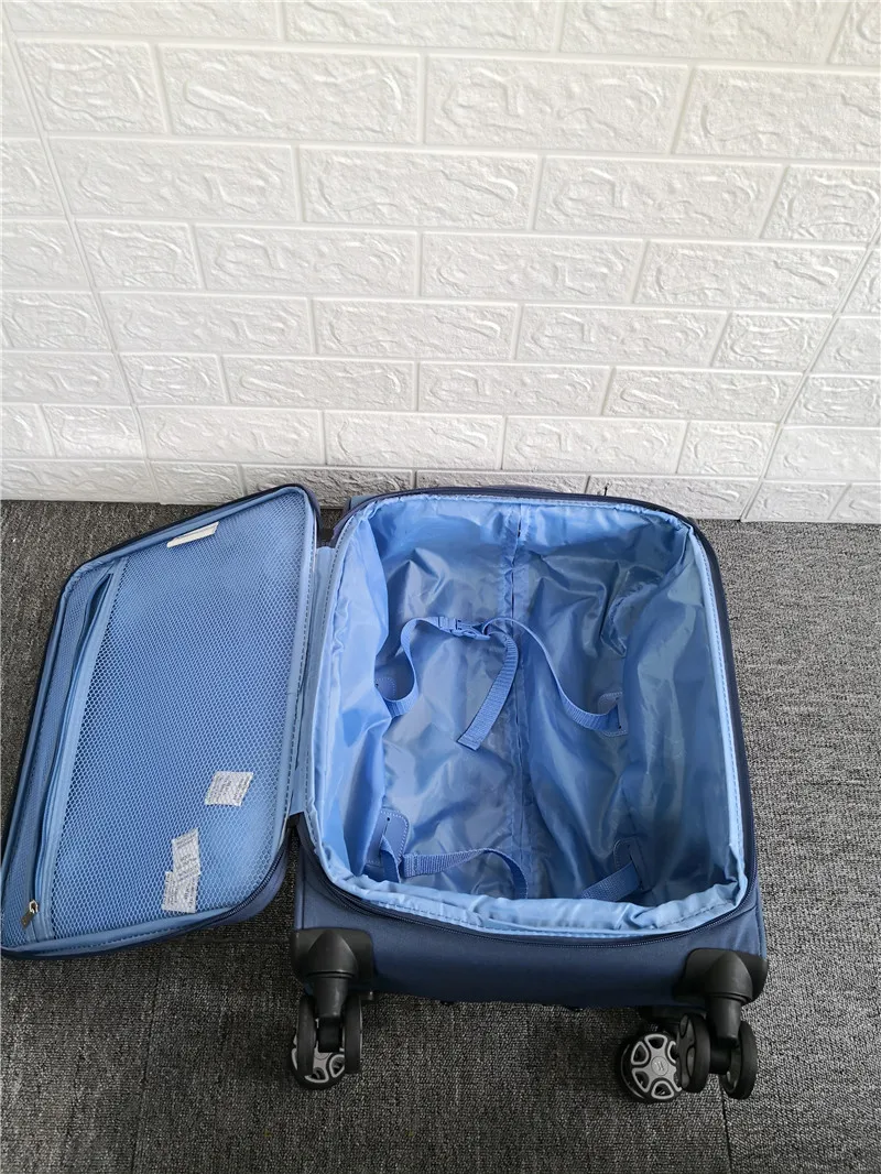 Британский бренд багажная коробка универсальный колесный пансион супер сильный мягкий чемодан сумка таможенный паролем расширительный слой багажа