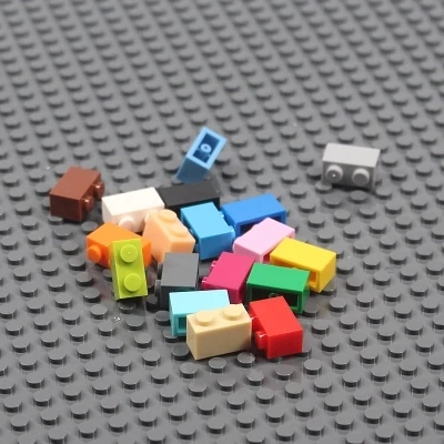 Free Shipping!moc *Brick 1x2 (3h)* 3004 DIY enlighten block bricks Compatible With Assembles Particles 200PCS/lot