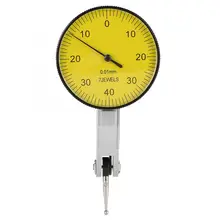 Точность 0,01 мм рычажный индикатор заряда аккумулятора Набор инструментов с серым чехлом