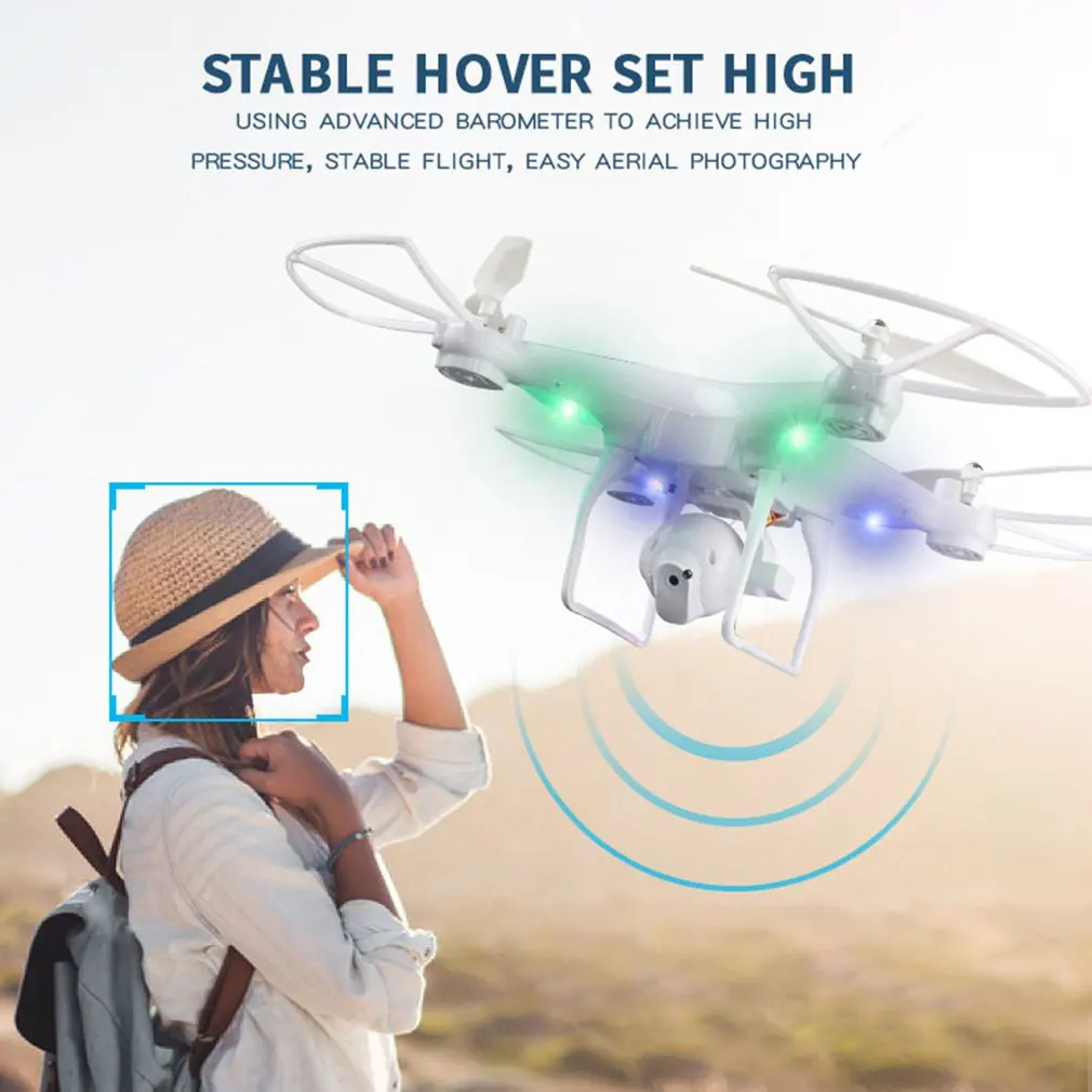 

D68W-3 RC Smart Drone Selfie 2.4G Quadcopter Aircraft UAV with 720P Wifi FPV Live Video Camera Altitude Hold 360' Flips ht