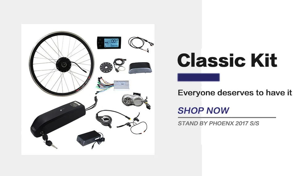 Cheap Ebike kit 48V/52V 350W Geared Motor Wheel 15ah 18ah Samsung LG Hailong Battery LCD Panel Electric Bicycle Conversion Kit E bike 1