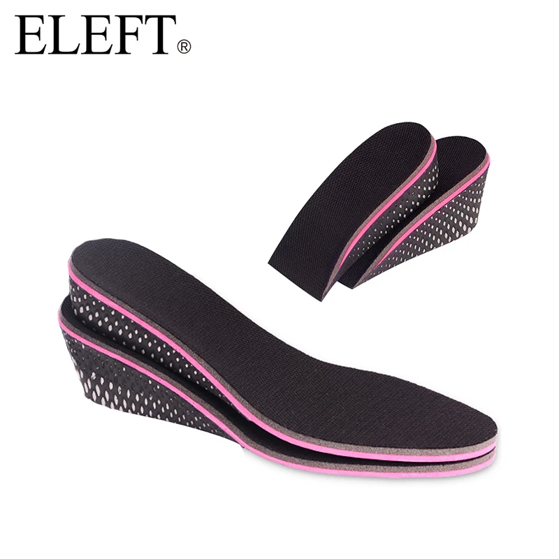 

ELEFT Height increase memory foam adjustable elevator shoe cushion insoles foot pad lift 3 5 cm up for women men shoes 1 pair