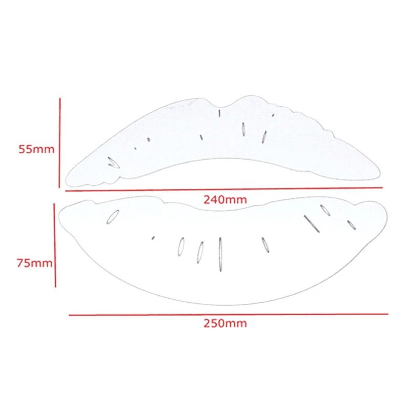 DIY 3D Mirror Acrylic Kiss Lip Wall Sticker Art Mural Decals Stickers Home Decor