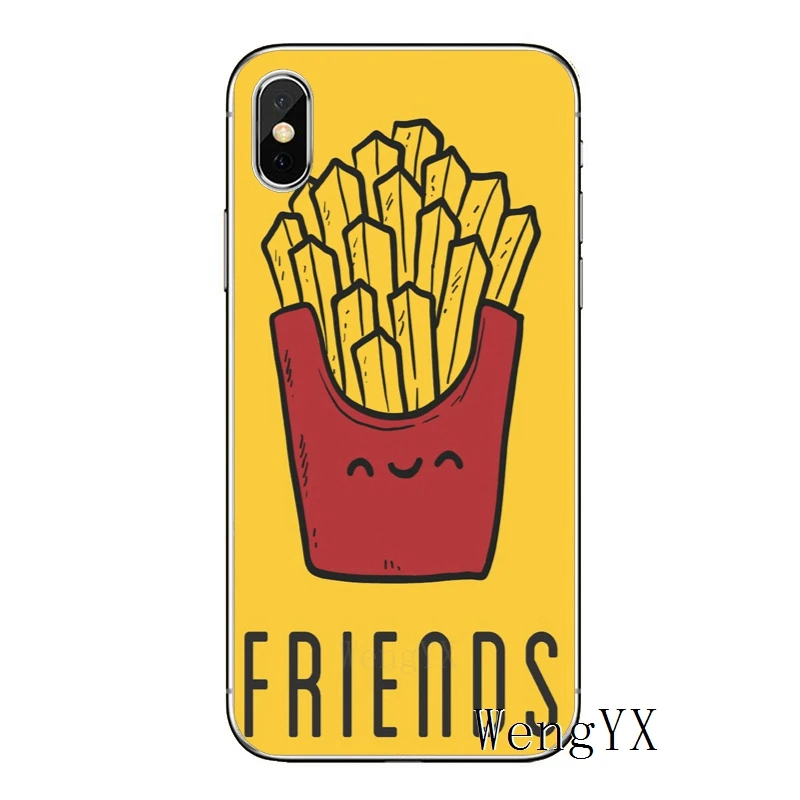 Модный bff best friends forever для Apple iPhone 8 7 plus 6s 6 plus X XR XS Max SE 5S 5c 5 4S 4 TPU мягкий чехол для телефона