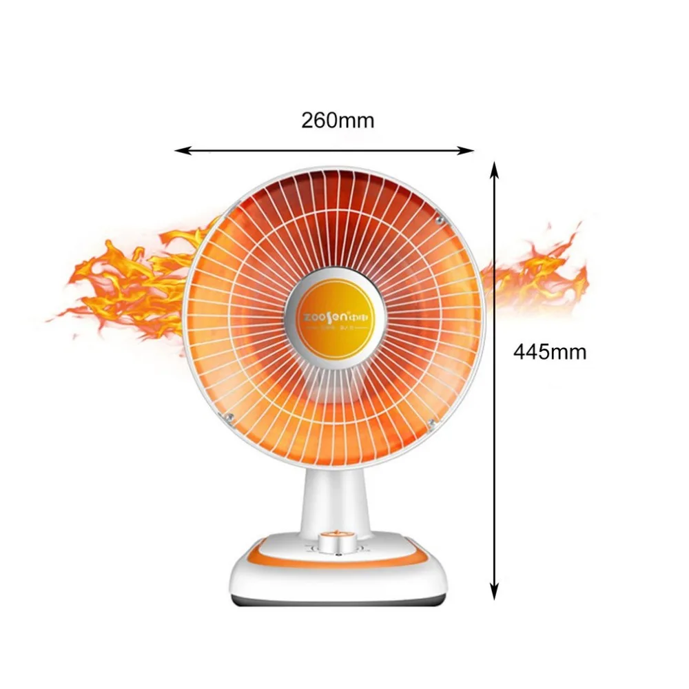 Электрический мини-вентилятор комнатные обогреватели 600 Вт энергосберегающее солнечное настольное беззвучное нагревательное устройство