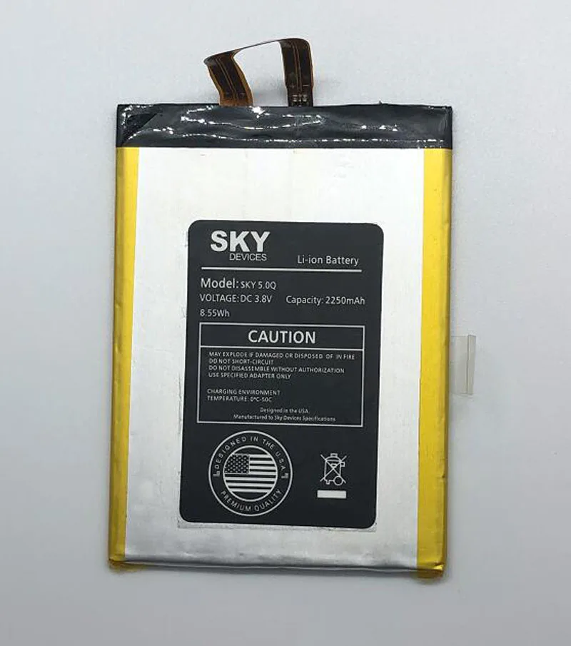 

GeLar 3.8V 2250mAh New Replacement Mobile phone battery SKY 5.0Q