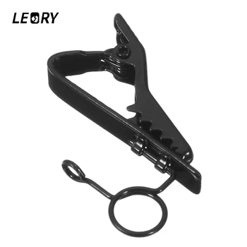 

LEORY 5pcs/lot Mini Lavalier Lapel Microphone Clip Universal Lapel Microphone Mic Clip For Tie Clip Mic Replacement Cable