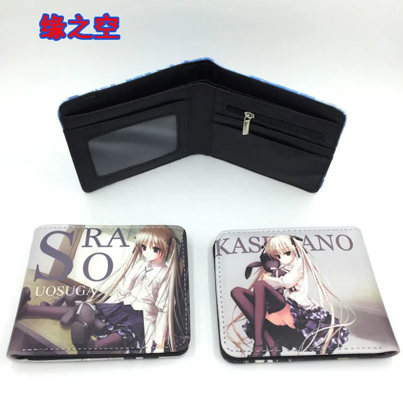 

Cosplay In Solitude Where We Are Least Alone Wallet Anime Guilty Crown Cartoon Short Purse Shana Folding Wallet Coin Purse