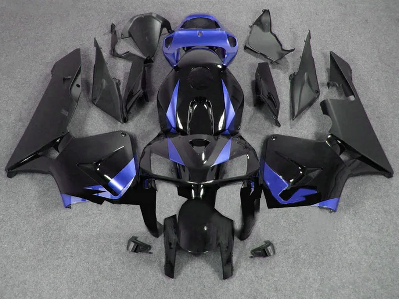 Мотоциклетный вставной обтекатель комплект для Honda CBR600RR 05 06 цвет синий, черный; Большие размеры 34–43 набор обтекателей для мотоцикла CBR600RR 2005 2006 HN50