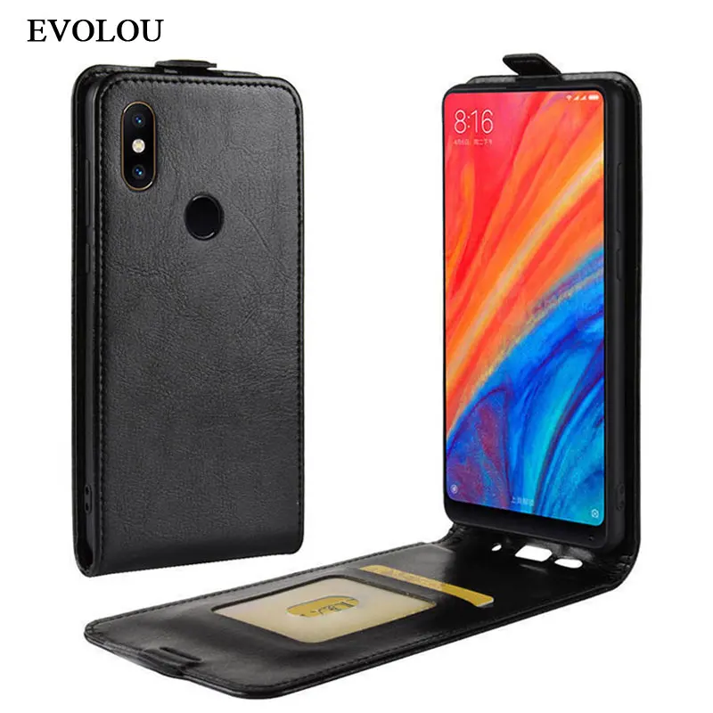 Откидной Вертикальный чехол-книжка для Xiaomi Redmi S2 чехол с крышкой вверх/вниз