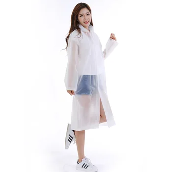 

free size kids/adult transparent rain poncho fashion women dot raincoat portable clear rain coat for travel YY093