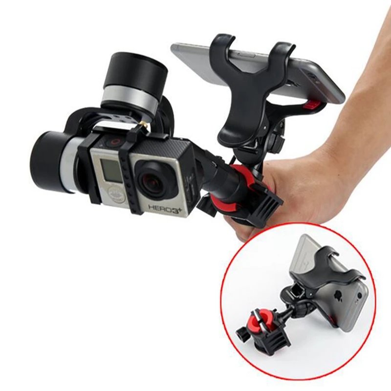 Smartphone Mount Bracket for Z1 Zhiyun Evolution /FY G4/3 Axis Handheld Gimbal Stabilizer Phone Holder GOPRO Gimbal Smartphone Mount Bracket for Z1 Zhiyun Evolution /FY G4/3 Axis Handheld Gimbal Stabilizer Phone Holder GOPRO Gimbal
