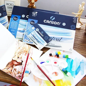 

300g/m2 Professional Watercolor Paper 12/20Sheet Hand-Painted Water Color Book for Drawing Art Supplies