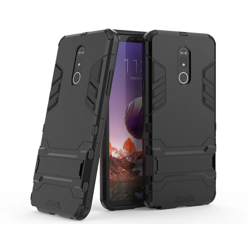 

For LG Stylo 5 Case Business Luxury Robot Hard Back Coque Fundas Phone Case For LG Stylo 5 Cover For LG Stylo 5 Case
