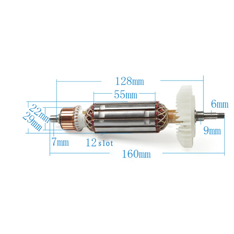 AC 220-240V ротор якоря статора заменить для MAKITA GA4030 GA5030 GA4530 GA5034 GA4534 GA4031 PJ7000 GA4030R GA4034