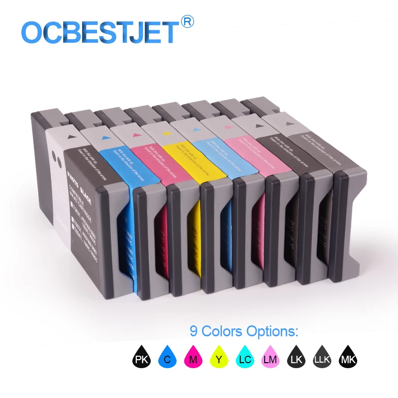 

T5631-T5639 T6031-T6039 Compatible Ink Cartridge Filled With Ink For Epson Stylus 7800 7880 9800 9880 220ML/PC (9Colors Options)