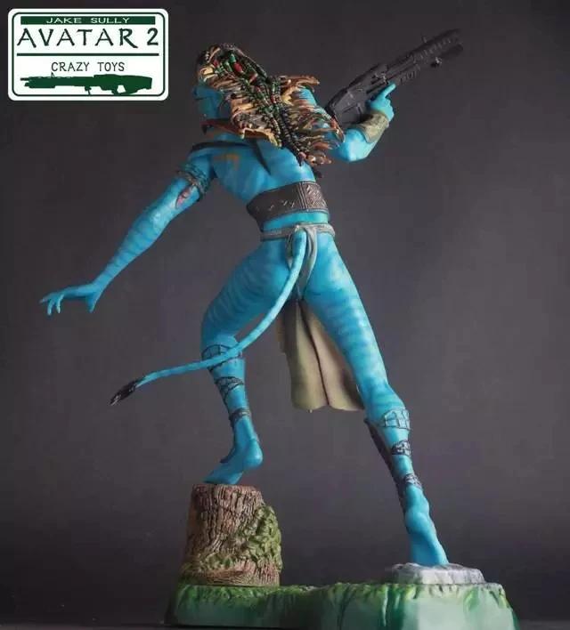 Сумасшедшие игрушки 1:6 Аватара 2 Нейтири и Джейк Салли статуя из ПВХ фигура модель