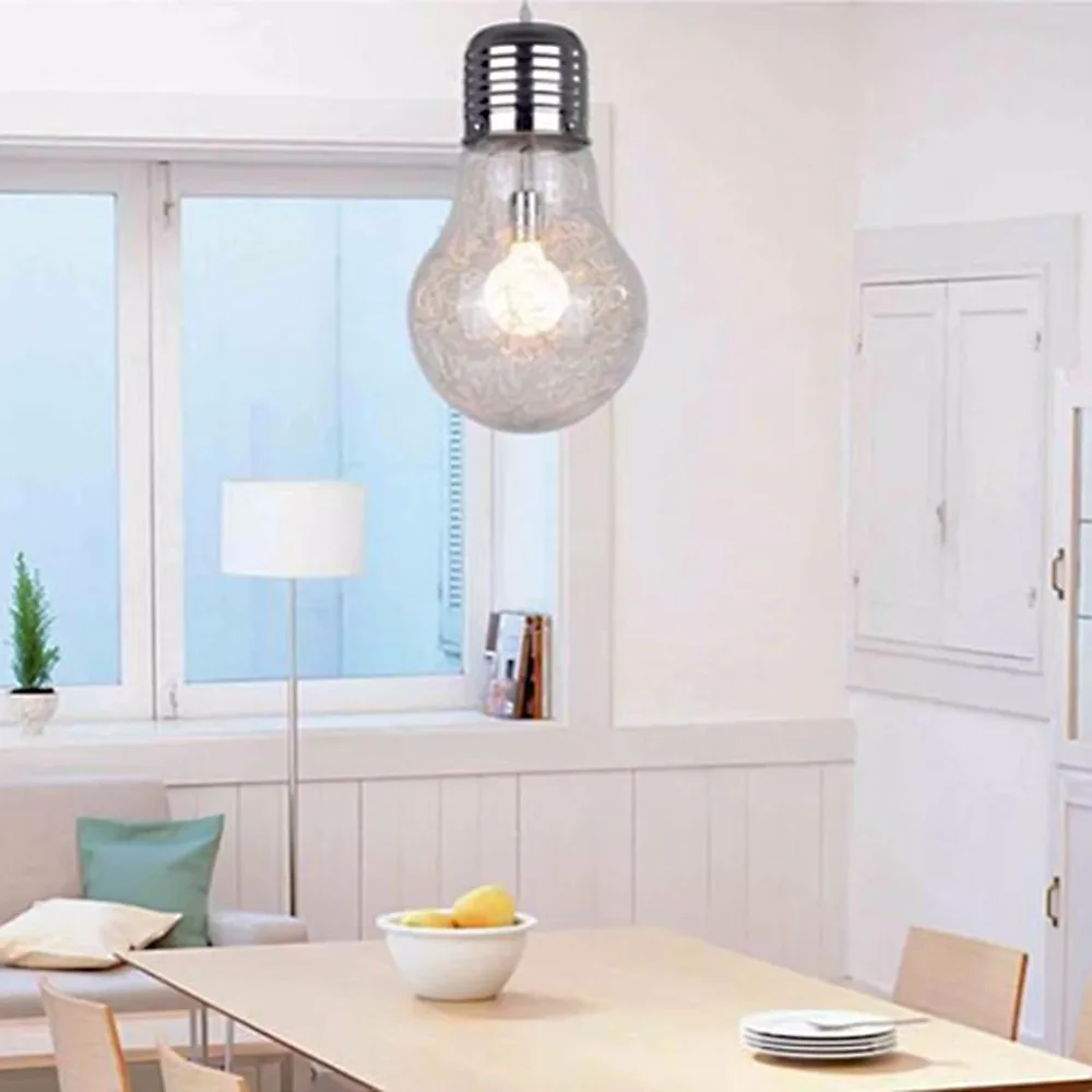 Kleine maat moderne korte gepersonaliseerde glas grote lamp hanglamp hanglamp woonkamer slaapkamer restaurant decor hang lamp