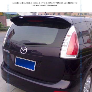 

For Mazda 5 Spoiler 2005-2010 ABS Plastic Rear Roof Spoiler Wing Trunk Lip Boot Cover Car Styling