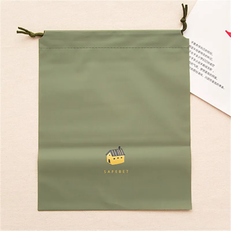 Модные дорожные сумки для хранения, сумка-Органайзер для одежды, упаковка нижнего белья, сумка для хранения для мужчин и женщин, водонепроницаемая сумка - Цвет: M-Green