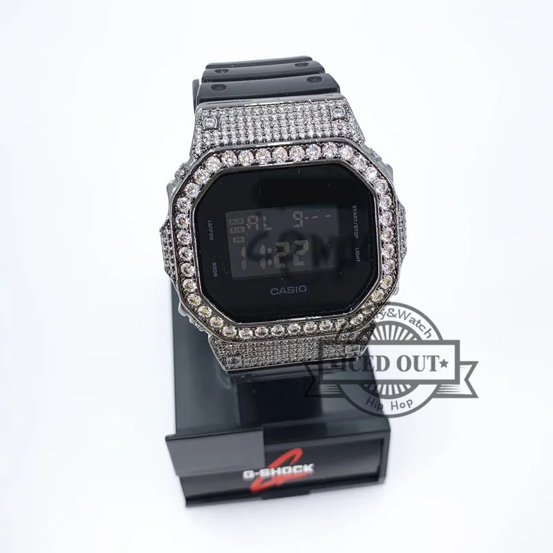 Запасные части для часов G shock DW5600 с черным золотым покрытием|Часы Чехлы| |