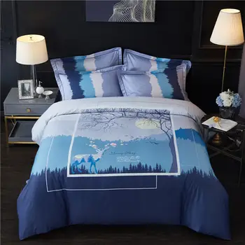 

100%Cotton Duvet Cover Bed sheet Fitted sheet Bedding Set Queen King size Bedding sets Bed set ropa de cama parure de lit
