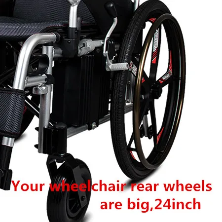 Лидер продаж USB зарядный порт Джойстик контроллер для электрической инвалидной коляски - Цвет: big wheel