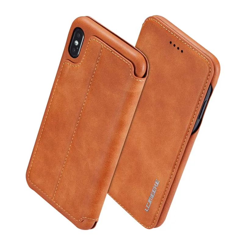 Кожаный чехол-книжка для iphone XS Max XR XS X 6 6S 6Plus 7 8 7Plus 8Plus JS0715