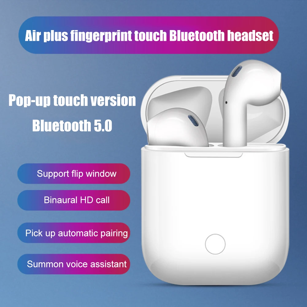 Air Plus Wireless Headset Set Bluetooth Smart Touch Open Siri 1:1 Air Plus For iPhone XS MAX XR X Andriod Qi Wireless Charging Air Plus Wireless Headset Set Bluetooth Smart Touch Open Siri 1:1 Air Plus For iPhone XS MAX XR X Andriod Qi Wireless Charging