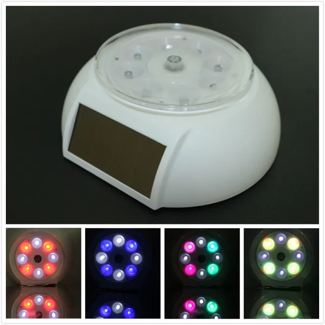 

Solar led light display stand use batteries in wedding or party