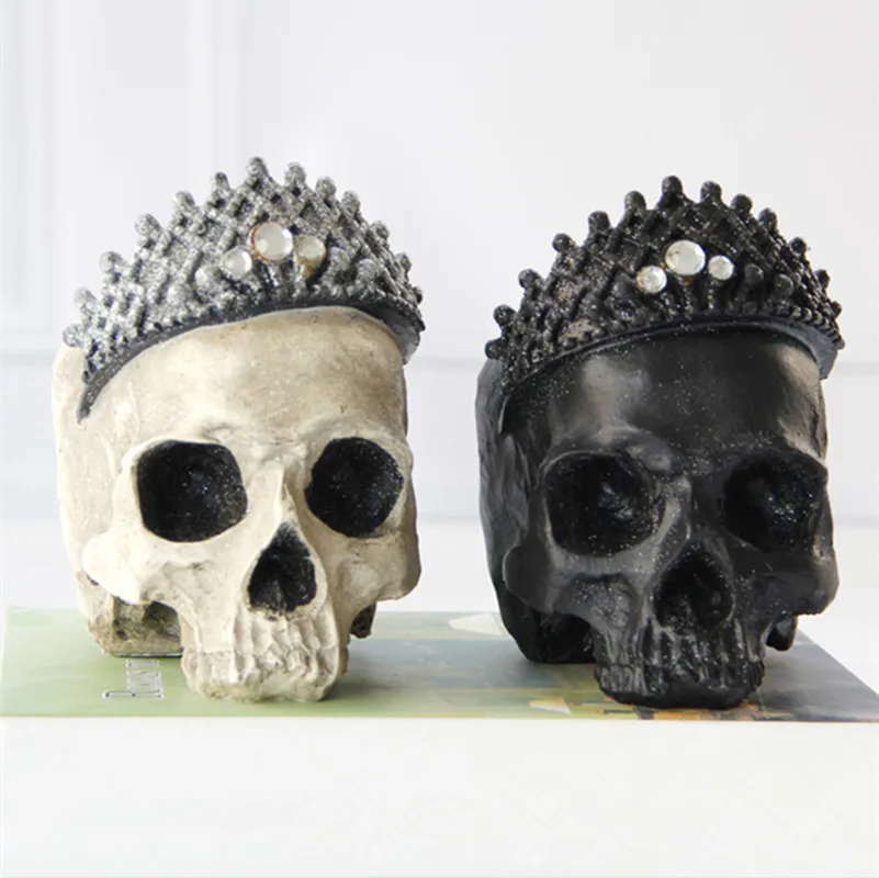 what are resin statues made of