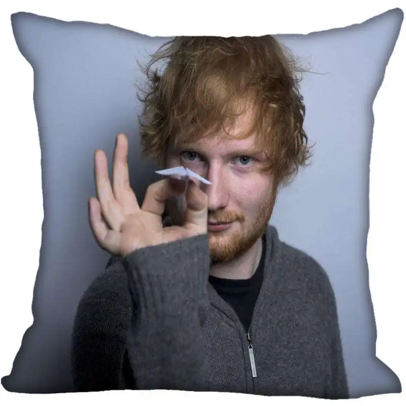 Новые Заказные Ed Sheeran квадратные Наволочки на молнии наволочки на заказ DIY индивидуальный подарок квадратный, с молнией бросок наволочка 40x40 см - Цвет: 10