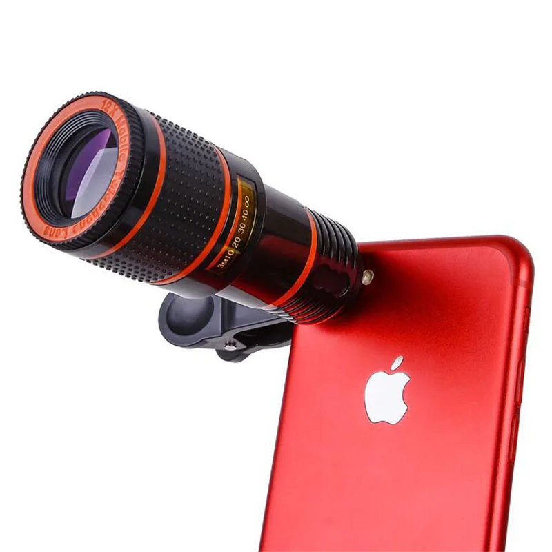 

8x Optical Zoom Cell Phone Telescope Lens HD Telescope Camera Lens With Clip For iredmi note 7 iphone Samsung Galaxy Xiaomi ipad