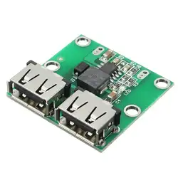 Двойной USB Buck регулятор зарядки зеленый MCU высокотехнологичный модуль макетная плата изысканно разработанный прочный