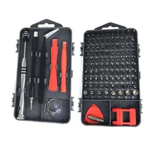 112 in 1 Screwdriver Set PC Cell Phone Maintenance Repair Tool Kit Magnetic Screwdriver Bit Torx Electronic Device Hand Tools jakemy 74 in 1 new professional electronic precision screwdriver set hand tool box for iphone pc repair tools maintenance bag