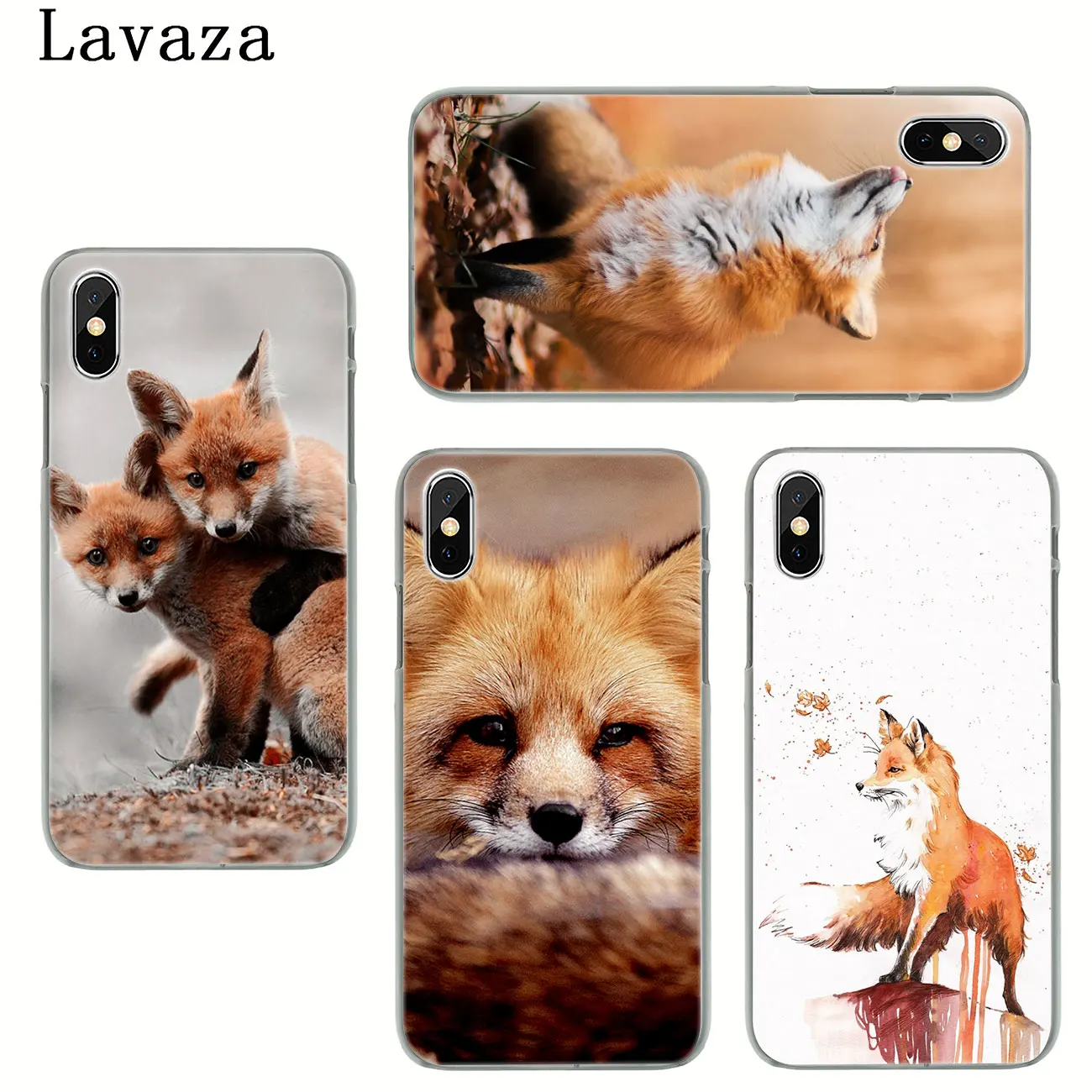 Чехол для телефона Lavaza с рисунком аниме лисы веселые foxs милые жесткие чехлы iPhone XR