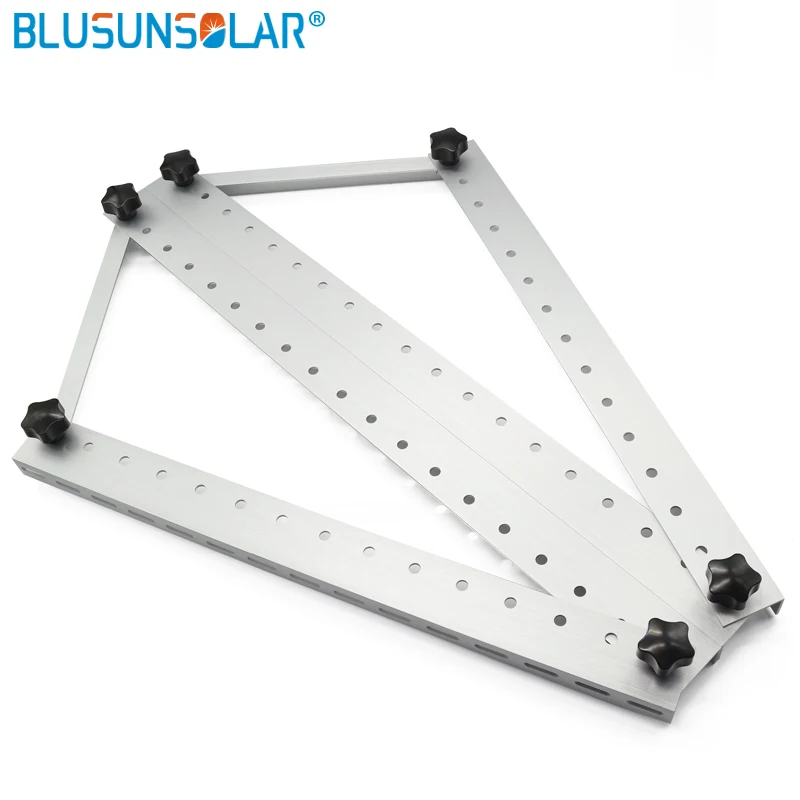Triangle aluminium 100 w 250 w 300 w panneau solaire toit support de montage pour Carvan