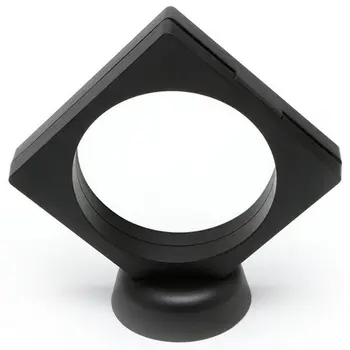 

Suspended Floating Jewellery Display Case Coins Gems Artefacts Stand Holder Box Black