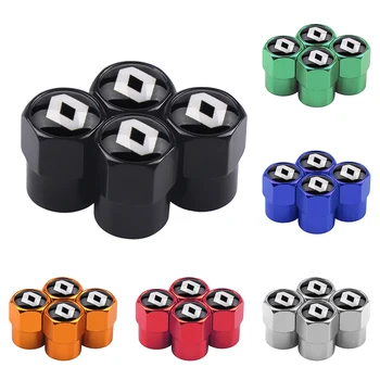 

4pcs/set Car Wheel Tire Valve Caps Cover For Renault Duster Logan Clio Captur Koleos Fluence Megane Talisman Latitude Scenic