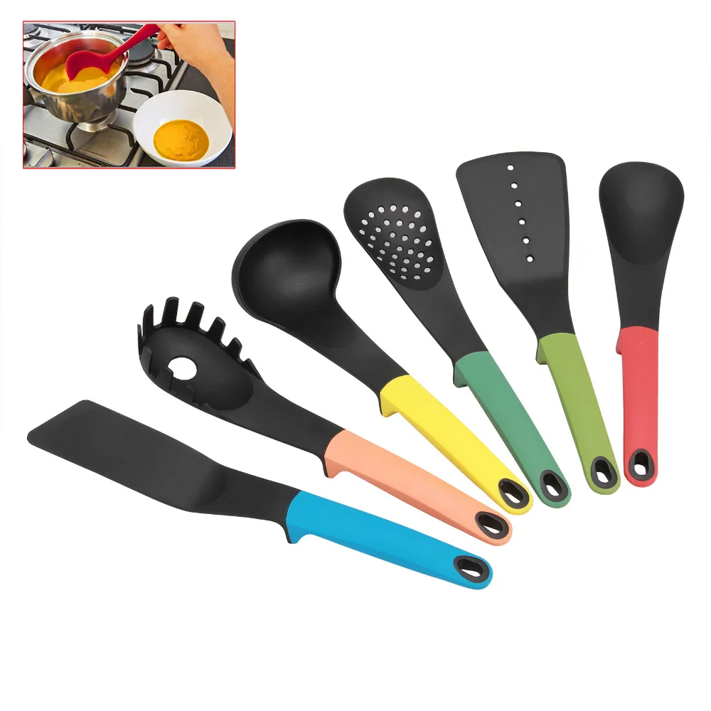 6 Pcs Multicolor Kitchenware Set Kitchen Utensil Non stick 6 Pcs Multicolor Kitchenware Set Kitchen Utensil Non stick