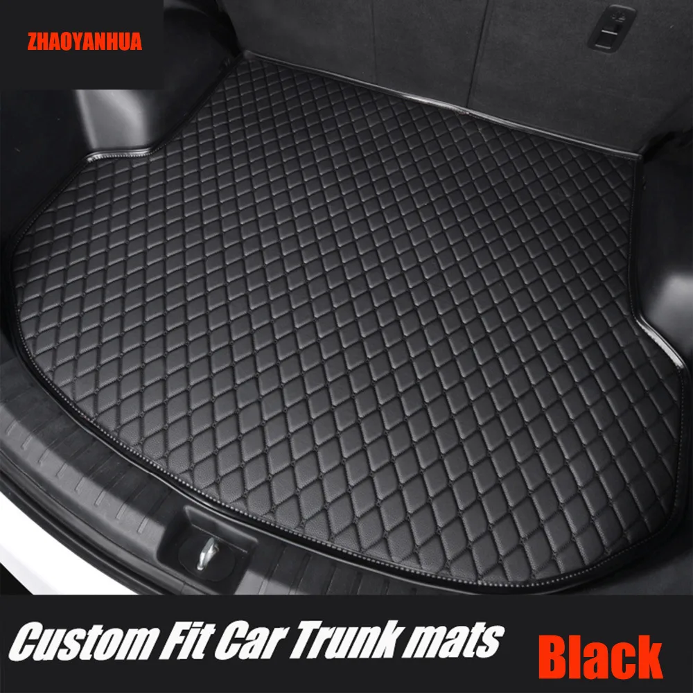 ZHAOYANHUA Car trunk mats for Volkswagen CC Eos Golf Jetta Passat