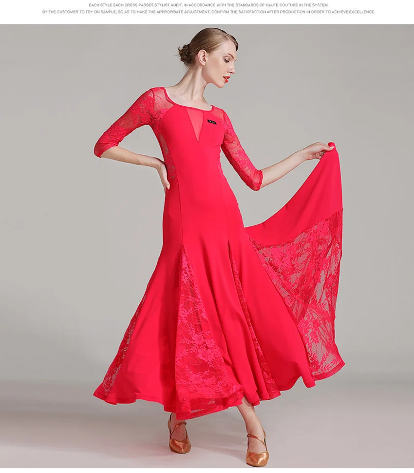 Новые осенние Бальные юбки женские современные Вальс Танго стандартные костюмы Бальные тренировочные платья