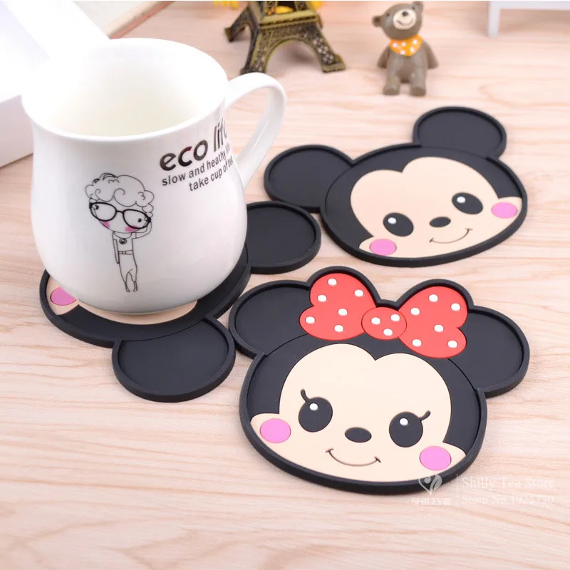 Mickey Mouse silicone dining table placemats coaster ...