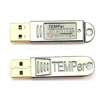 

USB Sensor Thermometer Temperature Measurement Control Alarm Data Logger Tester
