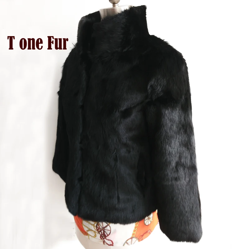 2018 New Arrival Factory Wholesale Retail Genuine Natural Rabbit Fur