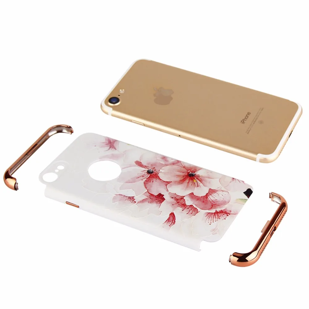 Модный Роскошный тонкий жесткий ТПУ резиновый силиконовый чехол для iPhone 7 8 Plus